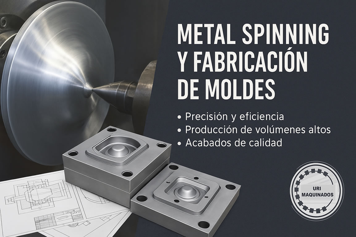 Metal Spinning y Fabricación de Moldes en Querétaro